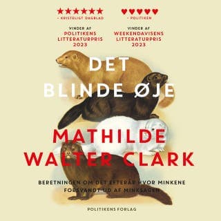 Det blinde øje – Mathilde Walter Clark, lydbogens omslag