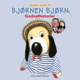 Bjørnen Bjørns Godnathistorier – Sigurd Barrett, lydbogens omslag