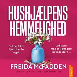 Hushjælpens hemmelighed – Freida McFadden, lydbogens omslag