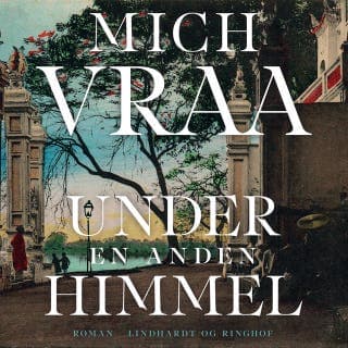 Under en anden himmel – Mich Vraa, lydbogens omslag