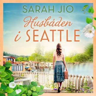 Husbåden i Seattle – Sarah Jio, lydbogens omslag
