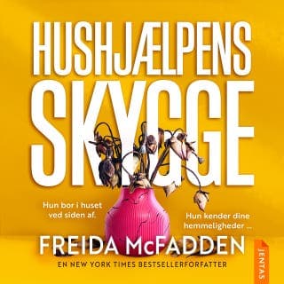 Hushjælpens skygge – Freida McFadden, lydbogens omslag