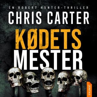 Kødets mester – Chris Carter, lydbogens omslag