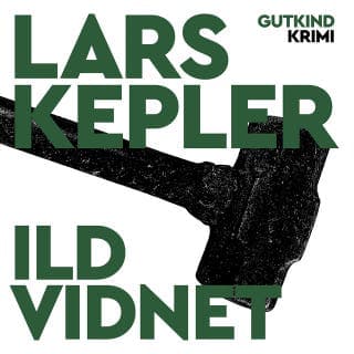 Ildvidnet – Lars Kepler, lydbogens omslag