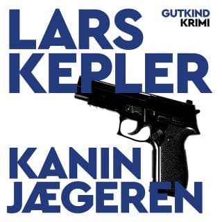Kaninjægeren – Lars Kepler, lydbogens omslag
