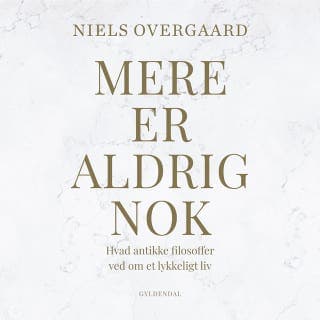 Mere er aldrig nok – Niels Overgaard, lydbogens omslag