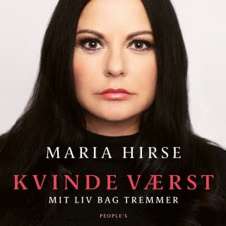 Kvinde værst – Anders Ryehauge og Maria Hirse, lydbogens omslag