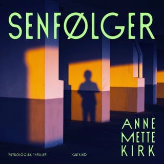 Senfølger – Anne Mette Kirk, lydbogens omslag