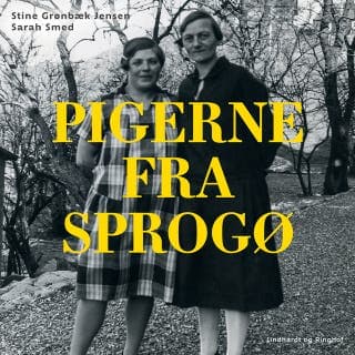 Pigerne fra Sprogø – Stine Grønbæk Jensen og Sarah Smed, lydbogens omslag