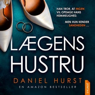 Lægens hustru – Daniel Hurst, lydbogens omslag