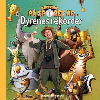 Kristian på sporet af dyrenes rekorder – Kristian Gintberg, lydbogens omslag
