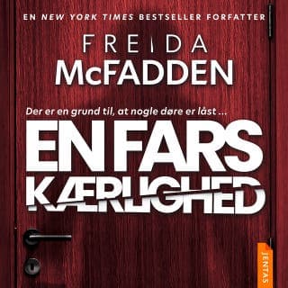 En fars kærlighed – Freida McFadden, lydbogens omslag