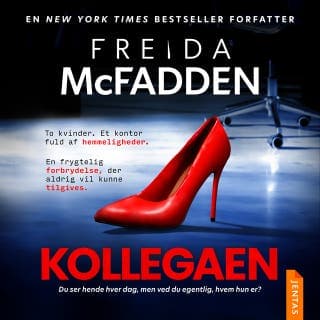 Kollegaen – Freida McFadden, lydbogens omslag