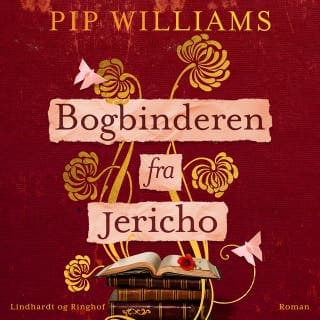Bogbinderen fra Jericho – Pip Williams, lydbogens omslag