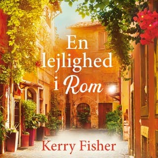 En lejlighed i Rom – Kerry Fisher, lydbogens omslag