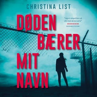 Døden bærer mit navn – Christina List, lydbogens omslag
