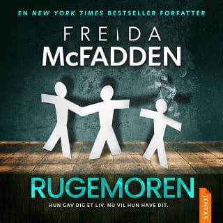 Rugemoren – Freida McFadden, lydbogens omslag