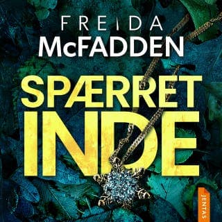 Spærret inde – Freida McFadden, lydbogens omslag