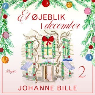 Et øjeblik i december – Johanne Bille, lydbogens omslag