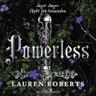 Powerless - Jaget. Jæger. – Lauren Roberts, lydbogens omslag