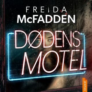 Dødens motel – Freida McFadden, lydbogens omslag