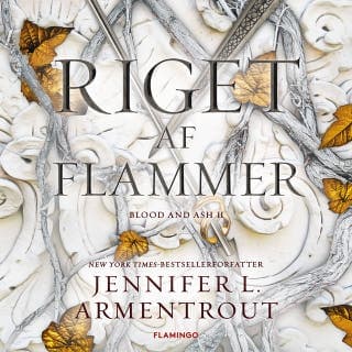 Riget af flammer – Jennifer L. Armentrout, lydbogens omslag