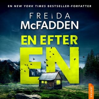 Én efter én – Freida McFadden, lydbogens omslag