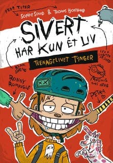 Sivert har kun ét liv: Teenagelivet tynger – Sophie Souid, lydbogens omslag