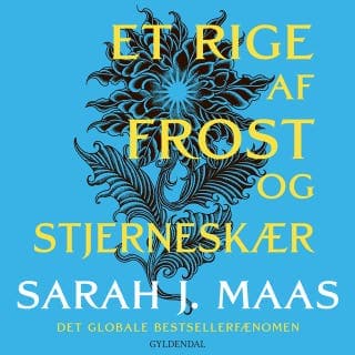 Et rige af frost og stjerneskær – Sarah J. Maas, lydbogens omslag