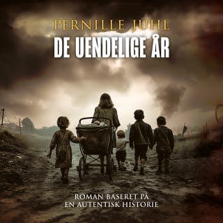 De uendelige år – Pernille Juhl, lydbogens omslag