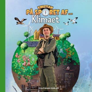 Kristian på sporet af klimaet – Kristian Gintberg, lydbogens omslag