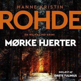 Mørke hjerter – Hanne Kristin Rohde, lydbogens omslag