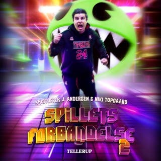 Spillets forbandelse #2: Spillets forbandelse 2 – Kristoffer J. Andersen og Niki Topgaaard, lydbogens omslag
