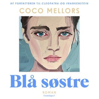 Blå søstre – Coco Mellors, lydbogens omslag