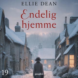 Endelig hjemme – Ellie Dean, lydbogens omslag