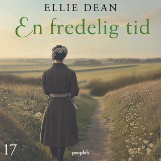 En fredelig tid – Ellie Dean, lydbogens omslag
