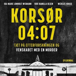 Korsør 04:07 – Ida Marie Lomholt Wismann og Nichlas Kruse, lydbogens omslag