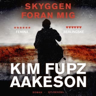 Skyggen foran mig – Kim Fupz Aakeson, lydbogens omslag
