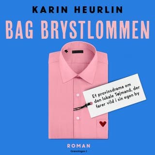 Bag brystlommen – Karin Heurlin, lydbogens omslag