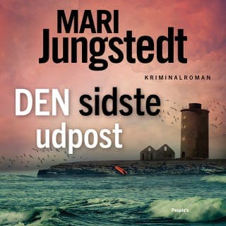 Den sidste udpost – Mari Jungstedt, lydbogens omslag