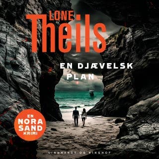 En djævelsk plan – Lone Theils, lydbogens omslag