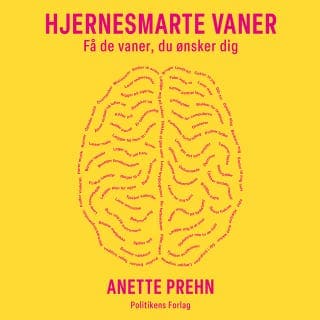 Hjernesmarte vaner – Anette Prehn, lydbogens omslag