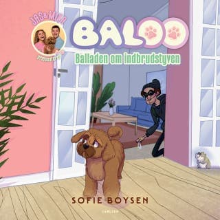 Verdens heldigste hund – balladen om indbrudstyven – Sofie Boysen, lydbogens omslag