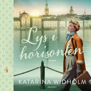 Lys i horisonten – Katarina Widholm, lydbogens omslag