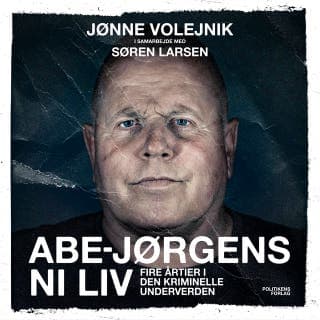 Abe-Jørgens ni liv – Søren Larsen og Jønne Volejnik, lydbogens omslag