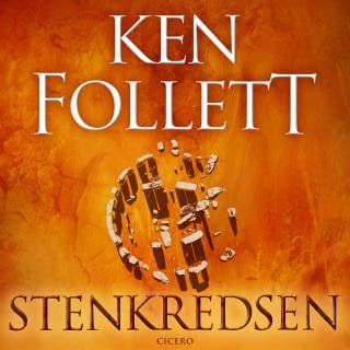 Stenkredsen – Ken Follett, lydbogens omslag