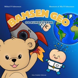 Bamsen Geo og Rumpetterne – Mikkel Palm Salmonsen, lydbogens omslag