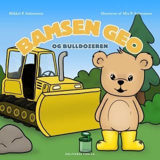 Bamsen Geo og bulldozeren – Mikkel Palm Salmonsen, lydbogens omslag