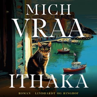 Ithaka – Mich Vraa, lydbogens omslag