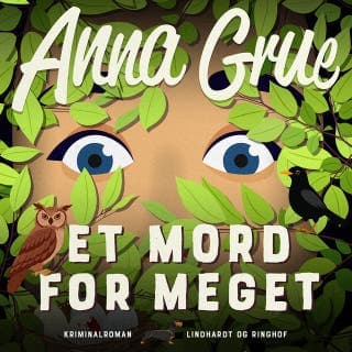 Et mord for meget – Anna Grue, lydbogens omslag